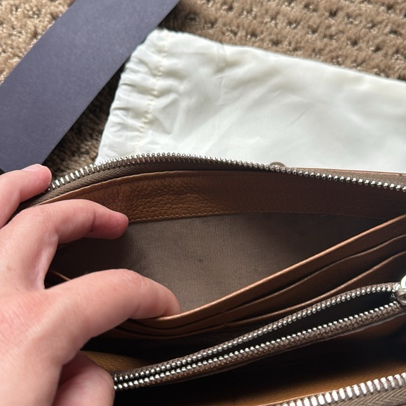 Prada Brown Leather Large Wallet! 🤎 💳 - Picture 6 of 11